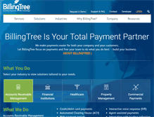 Tablet Screenshot of mybillingtree.com